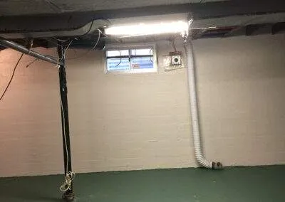 basement rec room build