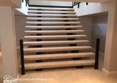 new stairs by clarke construction projects
