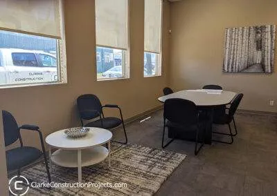 office reception renovation