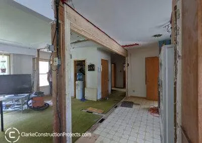 residential renovation by Clarke Construction Projects