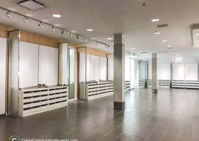 construction of Retail store overview