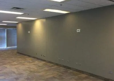 Final photo of IBM Office renovations by Clarke Construction Projects