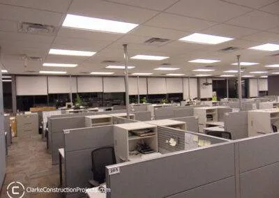 new office space built by clarke construction projects