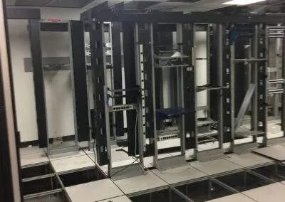 Progress shot of commercial renovations by Clarke construction Projects