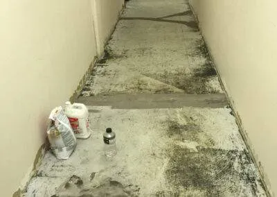 basement flooring demolition