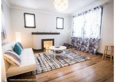 Home remodel by clarke construction projects