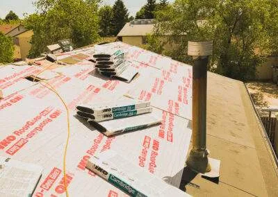 New roof by clarke construction projects