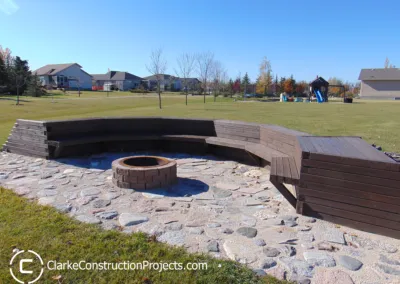 contractors who build residential fire pit areas
