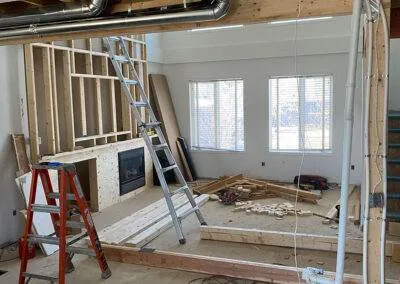 Open floor plan built by Clarke Construction-Projects