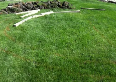 work begins for firepit build