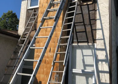 exterior remodel by clarke construction projects