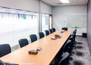 commercial boardroom build by clarke construction projects